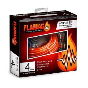 Kit de Cable 4GA FLA-KIT4GAA – FLAMAD AUDIO – CCA