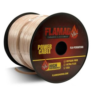 Rollo de Cable 8GA FLA-PC8GAT50A - FLAMAD AUDIO - 50mts.