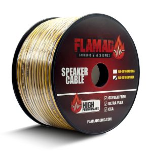 Rollo de Cable 18GA FLA-SC18GAY100A - FLAMAD AUDIO - 100mts.