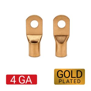 Terminales 4GA Gold Plated - FLAMAD AUDIO - FLA-TER4GA-01