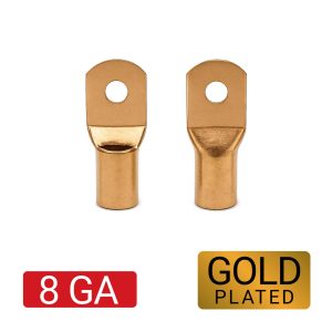 Terminales 8GA Gold Plated - FLAMAD AUDIO - FLA-TER8GA-01